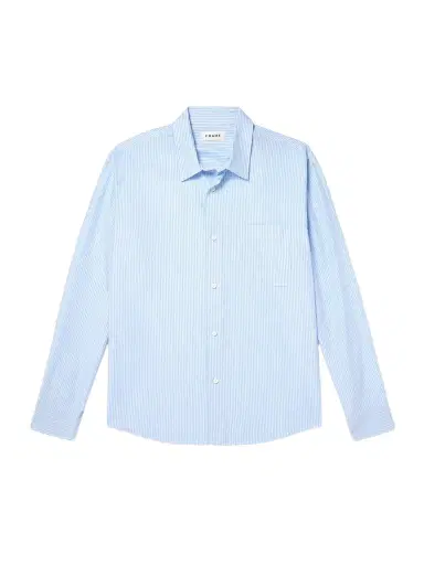 Frame Relaxed Striped Lyocell Shirt - Men | Thumbnail 1