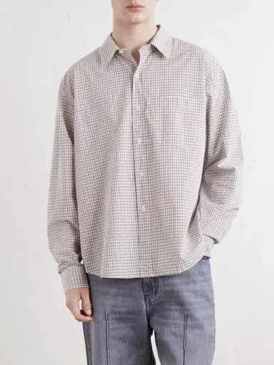 mfpen Executive Checked Cotton-Poplin Shirt - Men | Thumbnail 3 mfpen Executive Checked Cotton-Poplin Shirt - Men | Thumbnail 3
