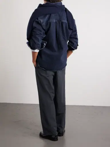 Folk Wide-Leg Cotton Trousers - Men | Thumbnail 4 Folk Wide-Leg Cotton Trousers - Men | Thumbnail 4