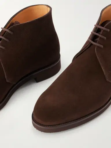 George Cleverley Nathan Suede Chukka Boots - Men | Thumbnail 5 George Cleverley Nathan Suede Chukka Boots - Men | Thumbnail 5