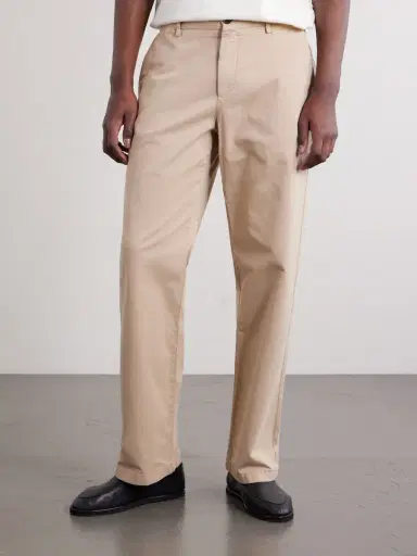 MR P. Straight-Leg Organic Cotton-Blend Chinos - Men | Thumbnail 3