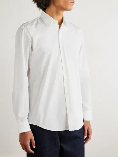 Dries Van Noten Cotton-Poplin Shirt - Men | Thumbnail 3 Dries Van Noten Cotton-Poplin Shirt - Men | Thumbnail 3