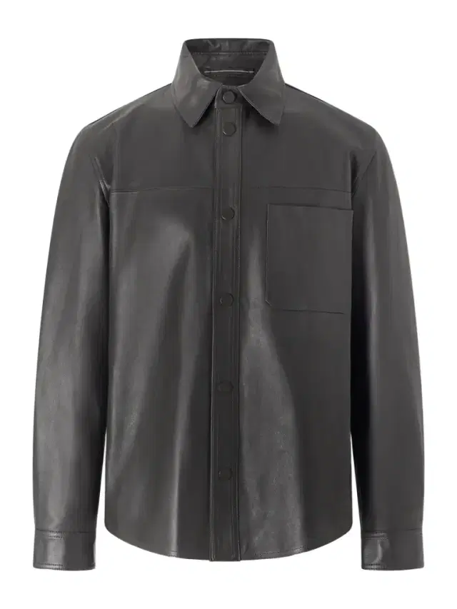 Leather Overshirt - Men