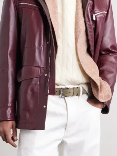 George Cleverley 3cm Suede Belt - Men | Thumbnail 2 George Cleverley 3cm Suede Belt - Men | Thumbnail 2