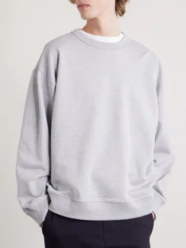 Dries Van Noten Cotton-Jersey Sweatshirt - Men | Thumbnail 3 Dries Van Noten Cotton-Jersey Sweatshirt - Men | Thumbnail 3
