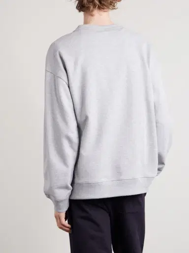 Dries Van Noten Cotton-Jersey Sweatshirt - Men | Thumbnail 4 Dries Van Noten Cotton-Jersey Sweatshirt - Men | Thumbnail 4