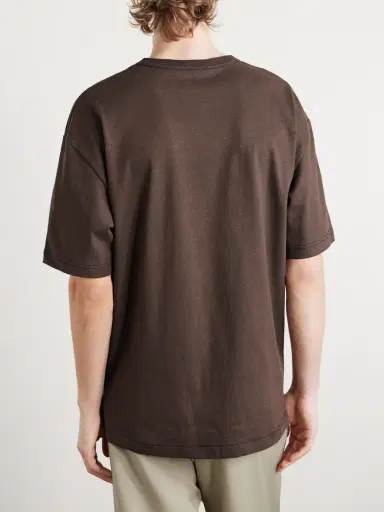 Lemaire Cotton and Linen-Blend Jersey T-Shirt - Men | Thumbnail 4 Lemaire Cotton and Linen-Blend Jersey T-Shirt - Men | Thumbnail 4