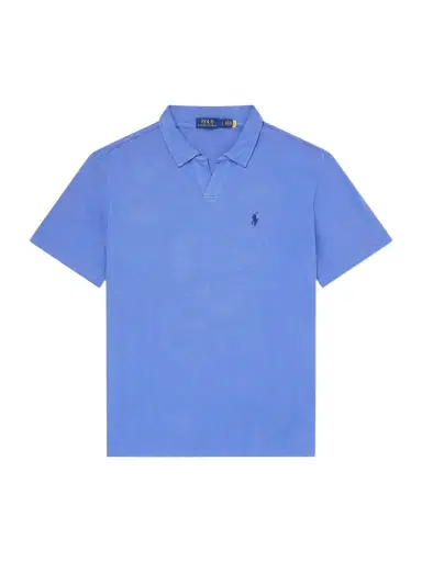 Polo Ralph Lauren Open-Collar Cotton and Linen-Blend Polo Shirt - Men | Thumbnail 1 Polo Ralph Lauren Open-Collar Cotton and Linen-Blend Polo Shirt - Men | Thumbnail 1