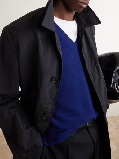 Dries Van Noten Shell Trench Coat - Men | Thumbnail 5 Dries Van Noten Shell Trench Coat - Men | Thumbnail 5