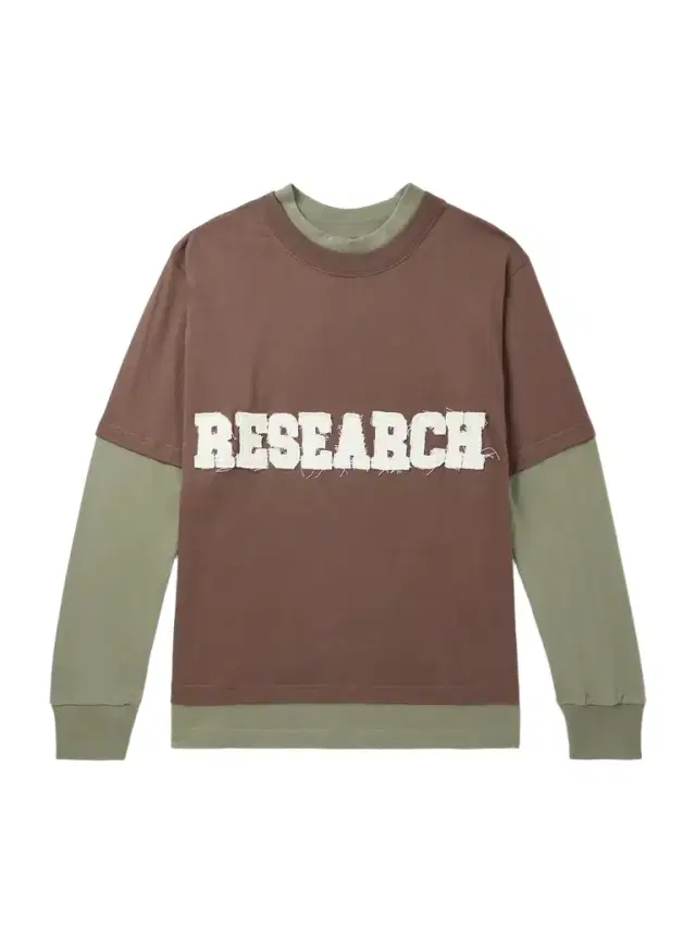 Kartik Research Research Logo-Appliquéd Layered Cotton-Jersey T-Shirt - Men