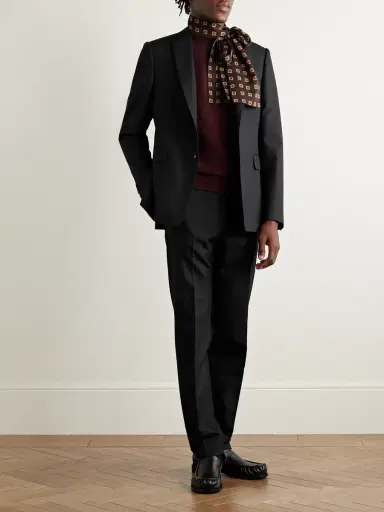 Dries Van Noten Slim-Fit Grain de Poudre Wool Suit - Men | Thumbnail 2
