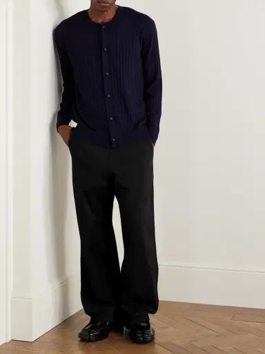 Dries Van Noten Straight-Leg Cotton-Jersey Sweatpants - Men | Thumbnail 2