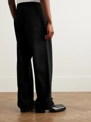 Dries Van Noten Straight-Leg Cotton-Jersey Sweatpants - Men | Thumbnail 4