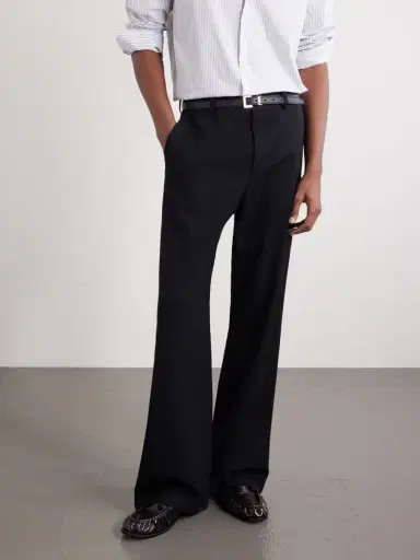Saint Laurent Le Loafer Logo-Embellished Eel Mules - Men | Thumbnail 2 Saint Laurent Le Loafer Logo-Embellished Eel Mules - Men | Thumbnail 2