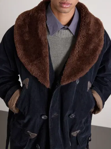 Polo Ralph Lauren Shearling-Trimmed Cotton-Corduroy Coat - Men | Thumbnail 5 Polo Ralph Lauren Shearling-Trimmed Cotton-Corduroy Coat - Men | Thumbnail 5