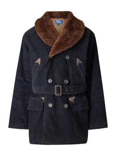 Polo Ralph Lauren Shearling-Trimmed Cotton-Corduroy Coat - Men | Thumbnail 1 Polo Ralph Lauren Shearling-Trimmed Cotton-Corduroy Coat - Men | Thumbnail 1