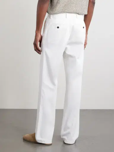 MR P. Straight-Leg Organic Cotton-Blend Chinos - Men | Thumbnail 4
