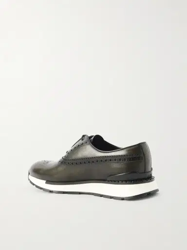 Berluti Fast Track Venezia Leather Oxford Sneakers - Men | Thumbnail 4 Berluti Fast Track Venezia Leather Oxford Sneakers - Men | Thumbnail 4