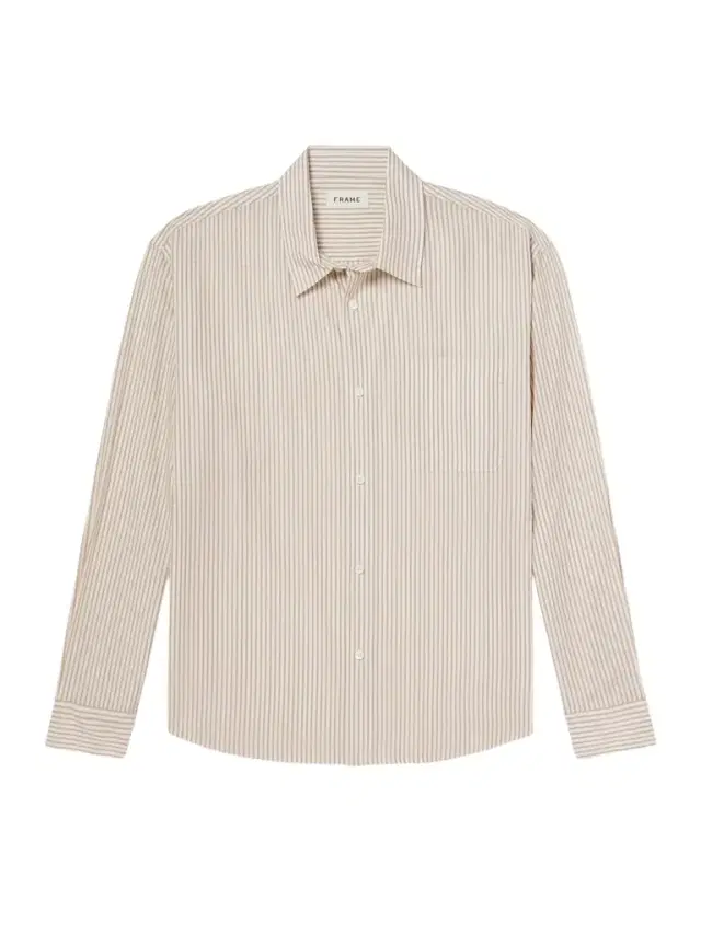 Relaxed Striped Lyocell Shirt - Men