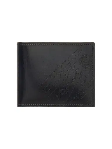Berluti Makore Slim Scritto Venezia Leather Billfold Wallet - Men | Thumbnail 1 Berluti Makore Slim Scritto Venezia Leather Billfold Wallet - Men | Thumbnail 1