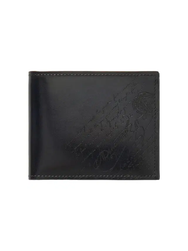 Berluti Makore Slim Scritto Venezia Leather Billfold Wallet - Men
