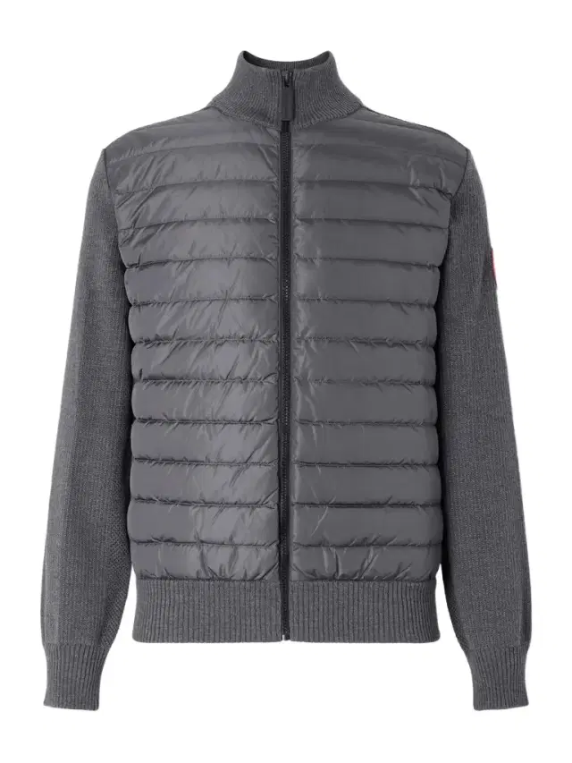Canada Goose HyBridge Slim-Fit Quilted Down Shell and Merino Wool Jacket - Men