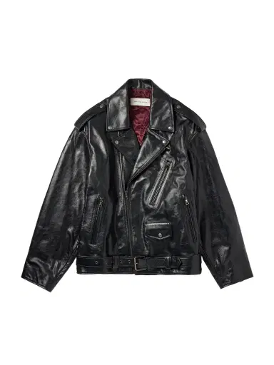 Dries Van Noten Leather Jacket - Men | Thumbnail 1 Dries Van Noten Leather Jacket - Men | Thumbnail 1