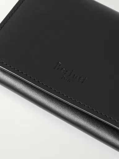 Berluti Imbuia Neo Scritto Leather Bifold Cardholder - Men | Thumbnail 3