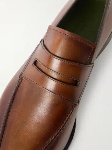 Berluti Andy Demesure Venezia Leather Loafers - Men | Thumbnail 5