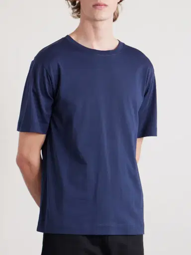 Dries Van Noten Cotton-Jersey T-Shirt - Men | Thumbnail 3