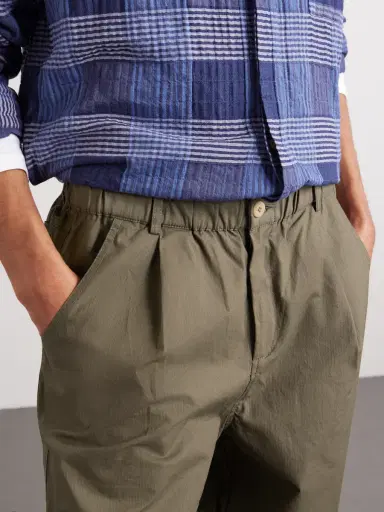 Folk Straight-Leg Cotton-Blend Ripstop Trousers - Men | Thumbnail 5