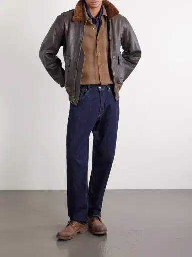 RRL Shearling Jacket - Men | Thumbnail 2