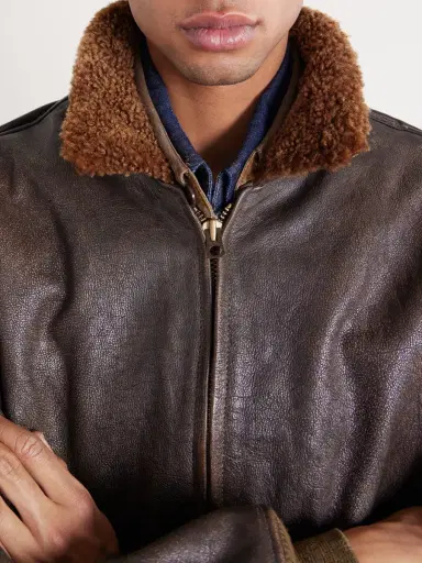 RRL Shearling Jacket - Men | Thumbnail 5