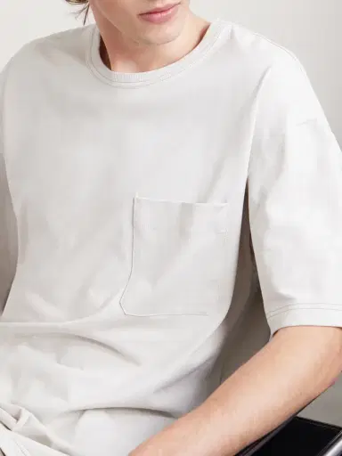 Lemaire Cotton and Linen-Blend Jersey T-Shirt - Men | Thumbnail 5 Lemaire Cotton and Linen-Blend Jersey T-Shirt - Men | Thumbnail 5