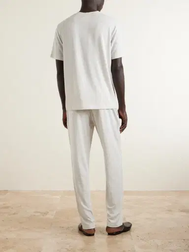 Zimmerli Tapered-Leg Stretch-TENCEL™ Lyocell Pyjama Trousers - Men | Thumbnail 4