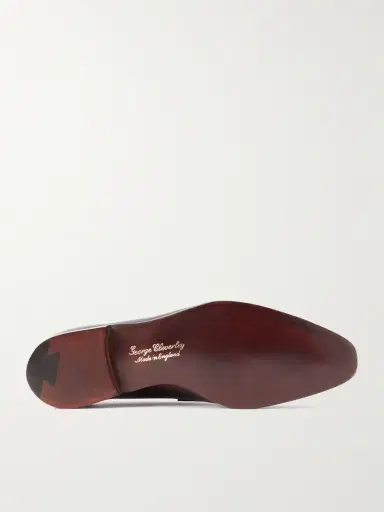 George Cleverley George Leather Penny Loafers - Men | Thumbnail 3 George Cleverley George Leather Penny Loafers - Men | Thumbnail 3