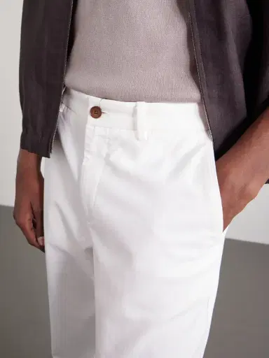 MR P. Samuel Straight-Leg Organic Cotton-Blend Twill Chinos - Men | Thumbnail 5