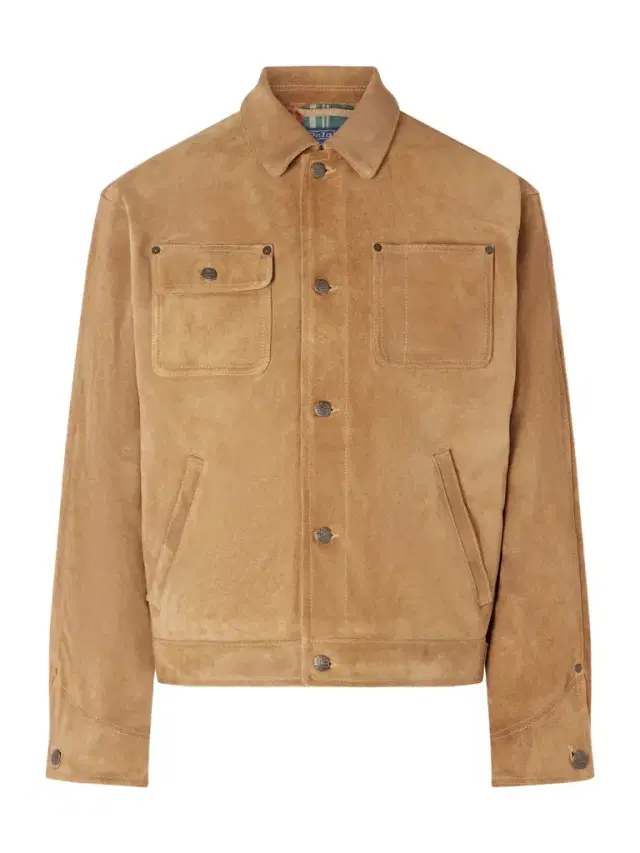 Suede Trucker Jacket - Men