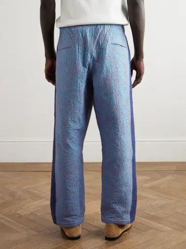 Kardo Taka Straight-Leg Embroidered Cotton Trousers - Men | Thumbnail 4 Kardo Taka Straight-Leg Embroidered Cotton Trousers - Men | Thumbnail 4