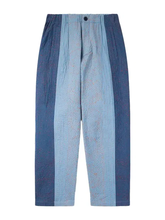 Taka Straight-Leg Embroidered Cotton Trousers - Men