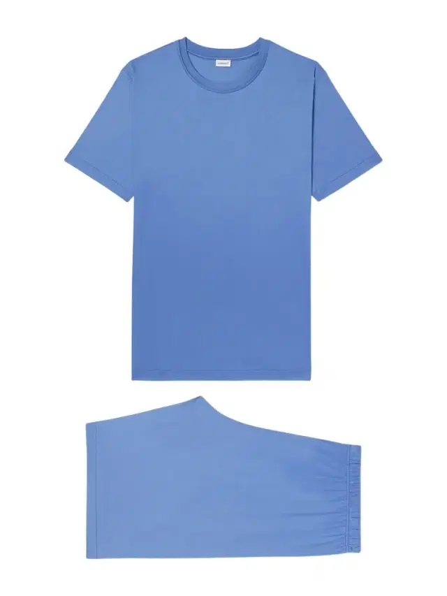 Sea Island Cotton-Jersey Pyjama Set - Men Sea Island Cotton-Jersey Pyjama Set - Men