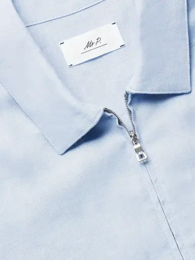 MR P. Linen Shirt Jacket - Men | Thumbnail 6 MR P. Linen Shirt Jacket - Men | Thumbnail 6