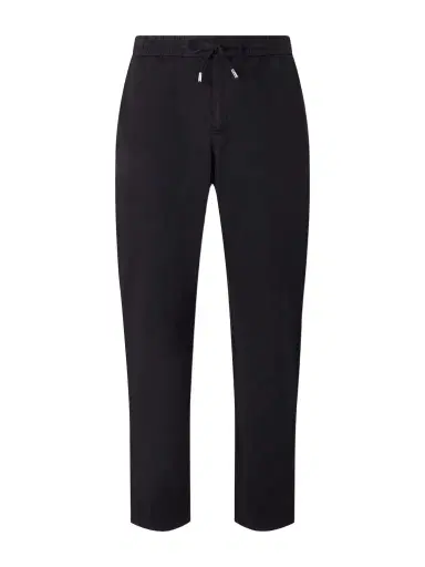 MR P. Straight-Leg Cotton and Linen-Blend Twill Drawstring Trousers - Men | Thumbnail 1