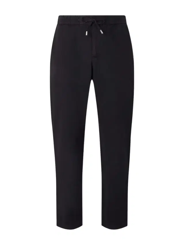 MR P. Straight-Leg Cotton and Linen-Blend Twill Drawstring Trousers - Men