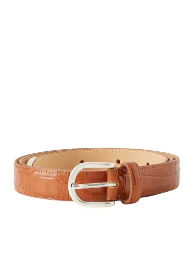 mfpen Occasion 2cm Croc-Effect Leather Belt - Men | Thumbnail 1 mfpen Occasion 2cm Croc-Effect Leather Belt - Men | Thumbnail 1