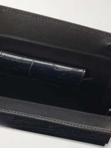 Berluti Jour de Poche Scritto Venezia Leather Messenger Bag - Men | Thumbnail 6 Berluti Jour de Poche Scritto Venezia Leather Messenger Bag - Men | Thumbnail 6
