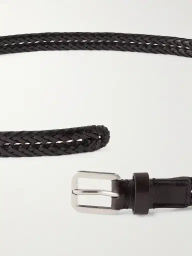 Tom Ford 2cm Woven Leather Belt - Men | Thumbnail 3 Tom Ford 2cm Woven Leather Belt - Men | Thumbnail 3