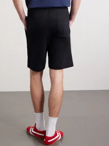 Dries Van Noten Straight-Leg Cotton-Jersey Drawstring Shorts - Men | Thumbnail 4 Dries Van Noten Straight-Leg Cotton-Jersey Drawstring Shorts - Men | Thumbnail 4