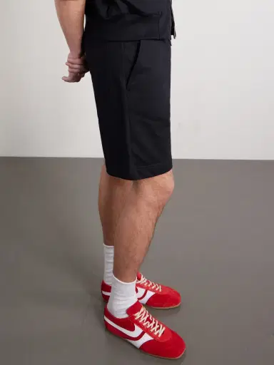 Dries Van Noten Straight-Leg Cotton-Jersey Drawstring Shorts - Men | Thumbnail 5 Dries Van Noten Straight-Leg Cotton-Jersey Drawstring Shorts - Men | Thumbnail 5