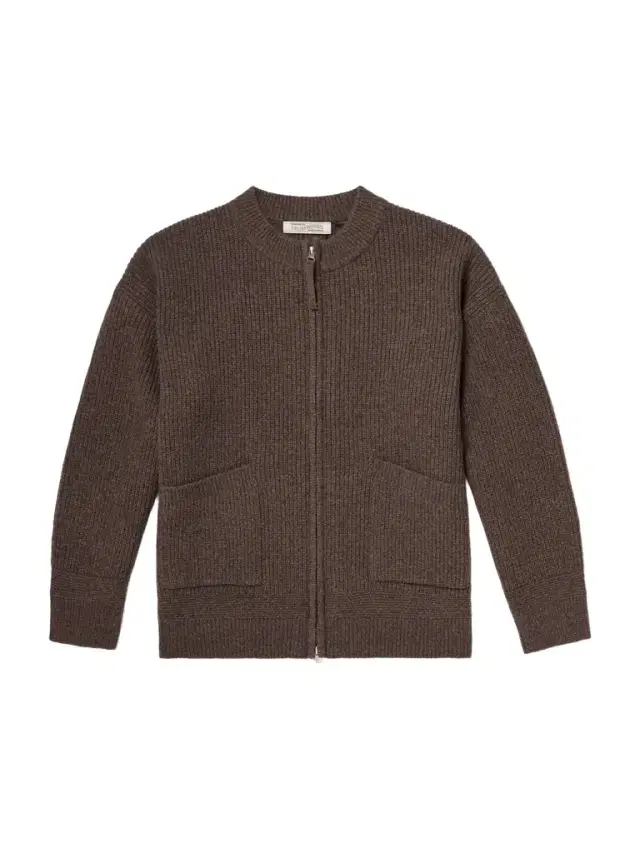 FrizmWORKS Deck Ribbed Wool-Blend Zip-Up Cardigan - Men